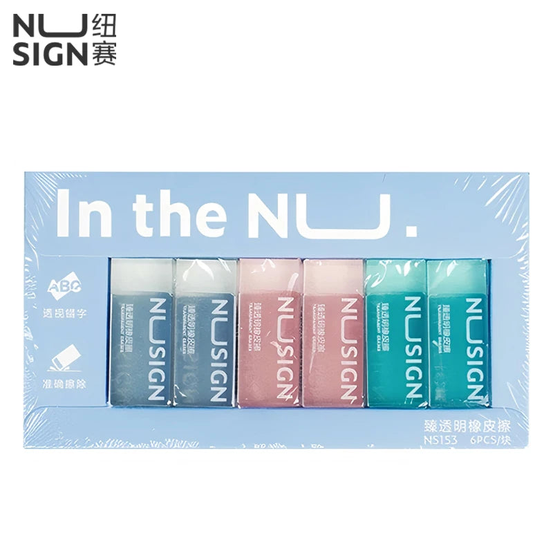 NUSIGN Soft Rubber/Eraser - Transparent - Japan