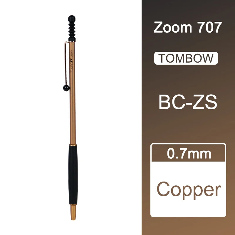 Tombow - ZOOM 707 Ballpoint Pen - BC-ZS -  0.7Mm Black - Japan