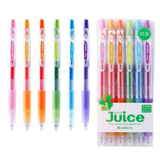 Pilot Juice Gel Pen Set - LJU-10EF - 0.5Mm - Colours - 6/12 Set