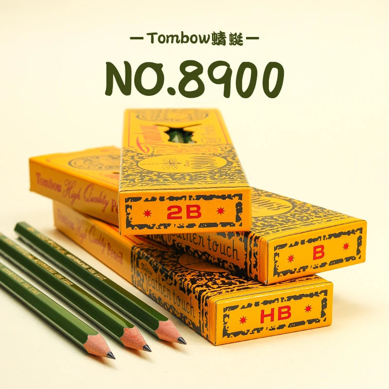 Japan Tombow 8900 Wooden Pencils Classic - Pencil set - Japan