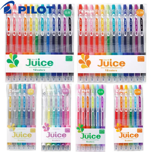 Pilot Juice Gel Pen Set - LJU-10EF - 0.5Mm - Colours - 6/12 Set