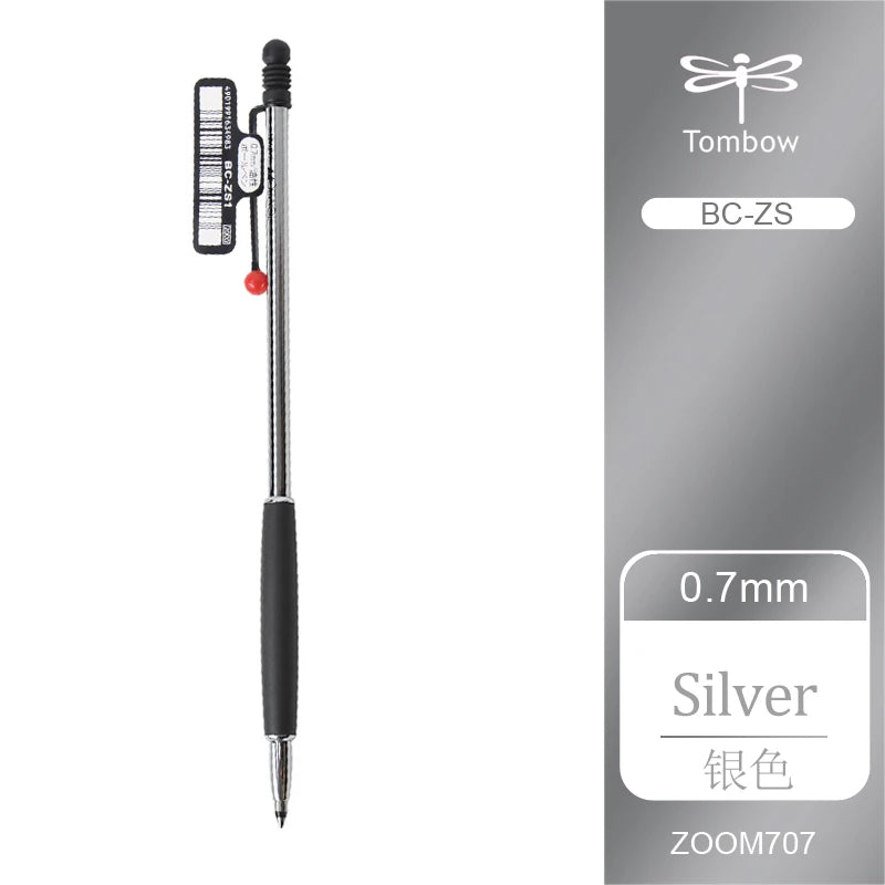 Tombow - ZOOM 707 Ballpoint Pen - BC-ZS -  0.7Mm Black - Japan