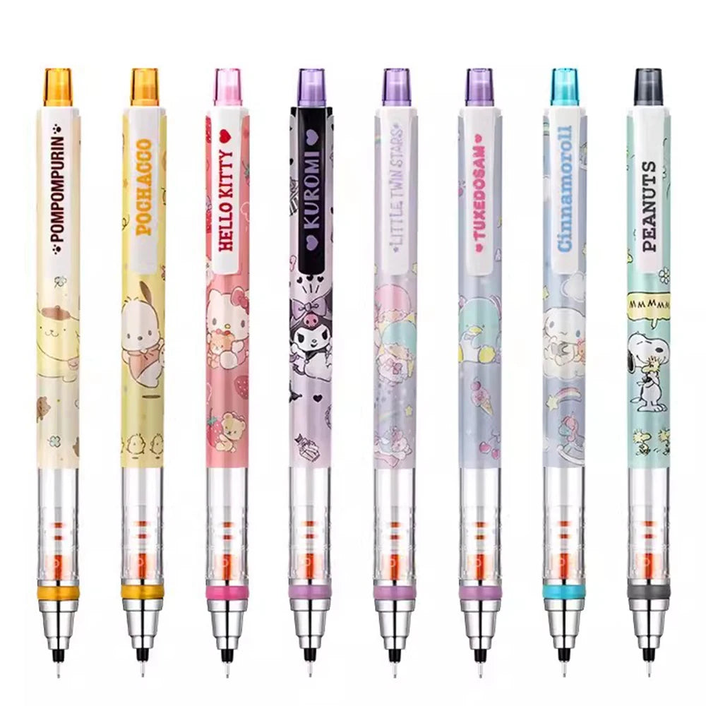 UNI KURA TOGA x SANRIO - Mechanical Pencil - 0.5Mm - Automatic Rotation Drawing Special Pencil  - HB