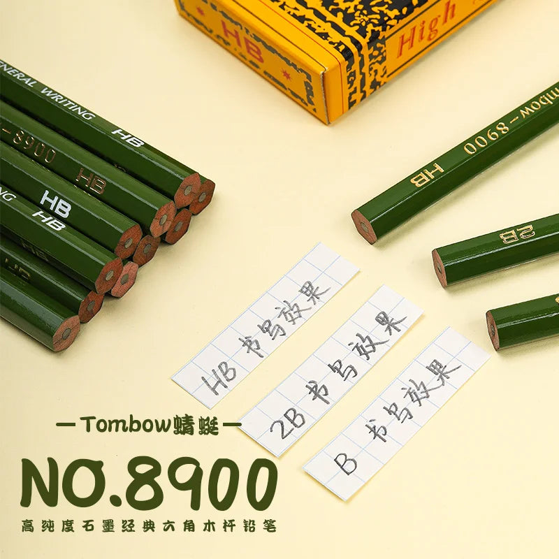 Japan Tombow 8900 Wooden Pencils Classic - Pencil set - Japan