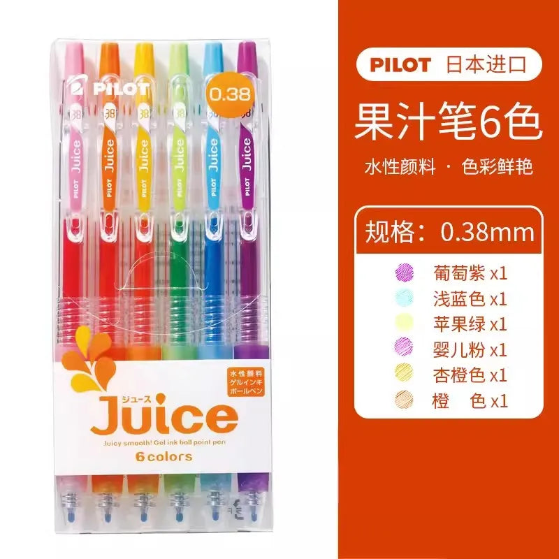 Pilot Juice Gel Pen Set - LJU-10EF - 0.5Mm - Colours - 6/12 Set