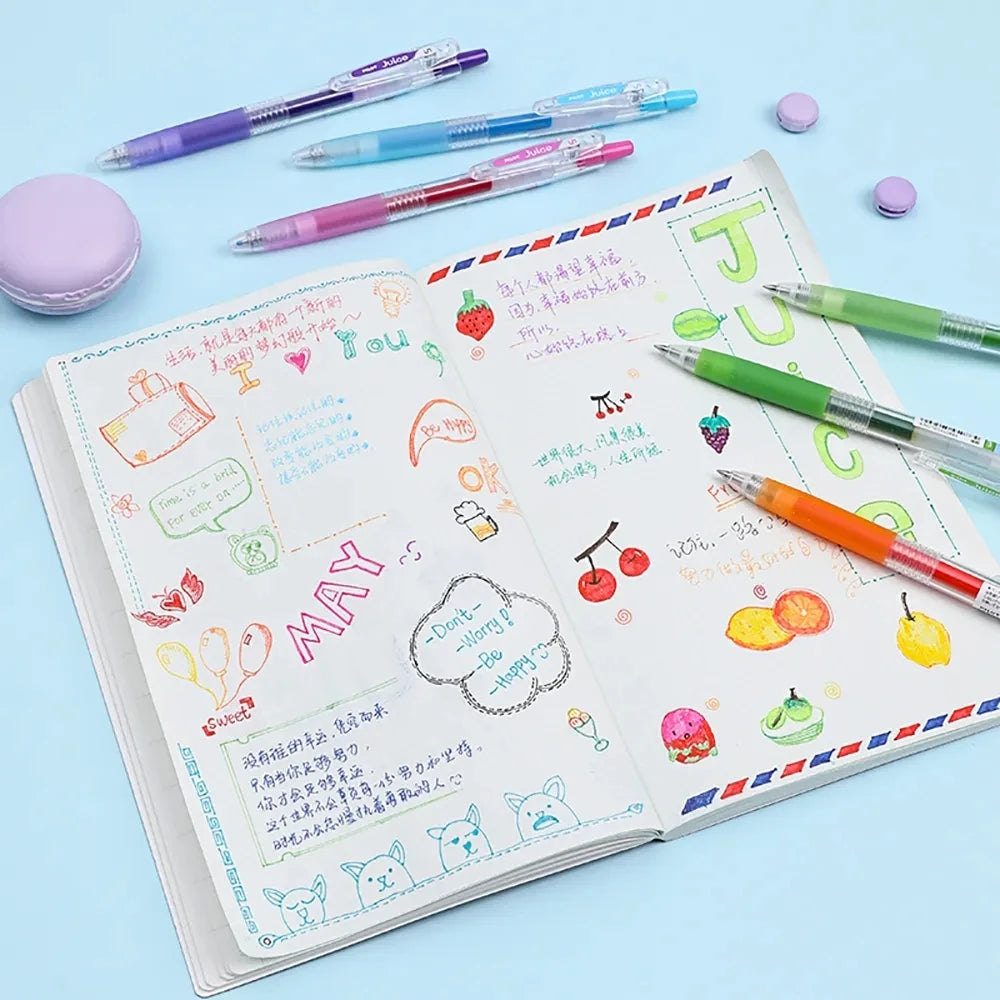 Pilot Juice Gel Pen Set - LJU-10EF - 0.5Mm - Colours - 6/12 Set