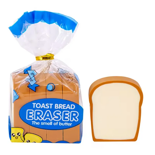 Toast Bread Eraser Rubber - 4Pcs/Lot - Japan