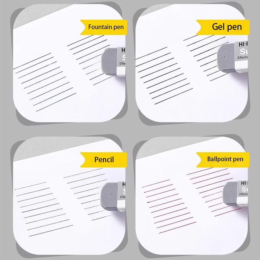 Pentel Super Hard Ink Eraser - ZEB20 - Set of 5 - Japan