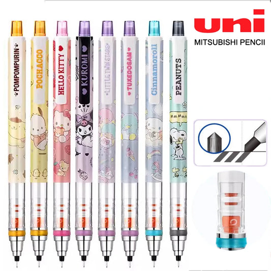 UNI KURA TOGA x SANRIO - Mechanical Pencil - 0.5Mm - Automatic Rotation Drawing Special Pencil  - HB