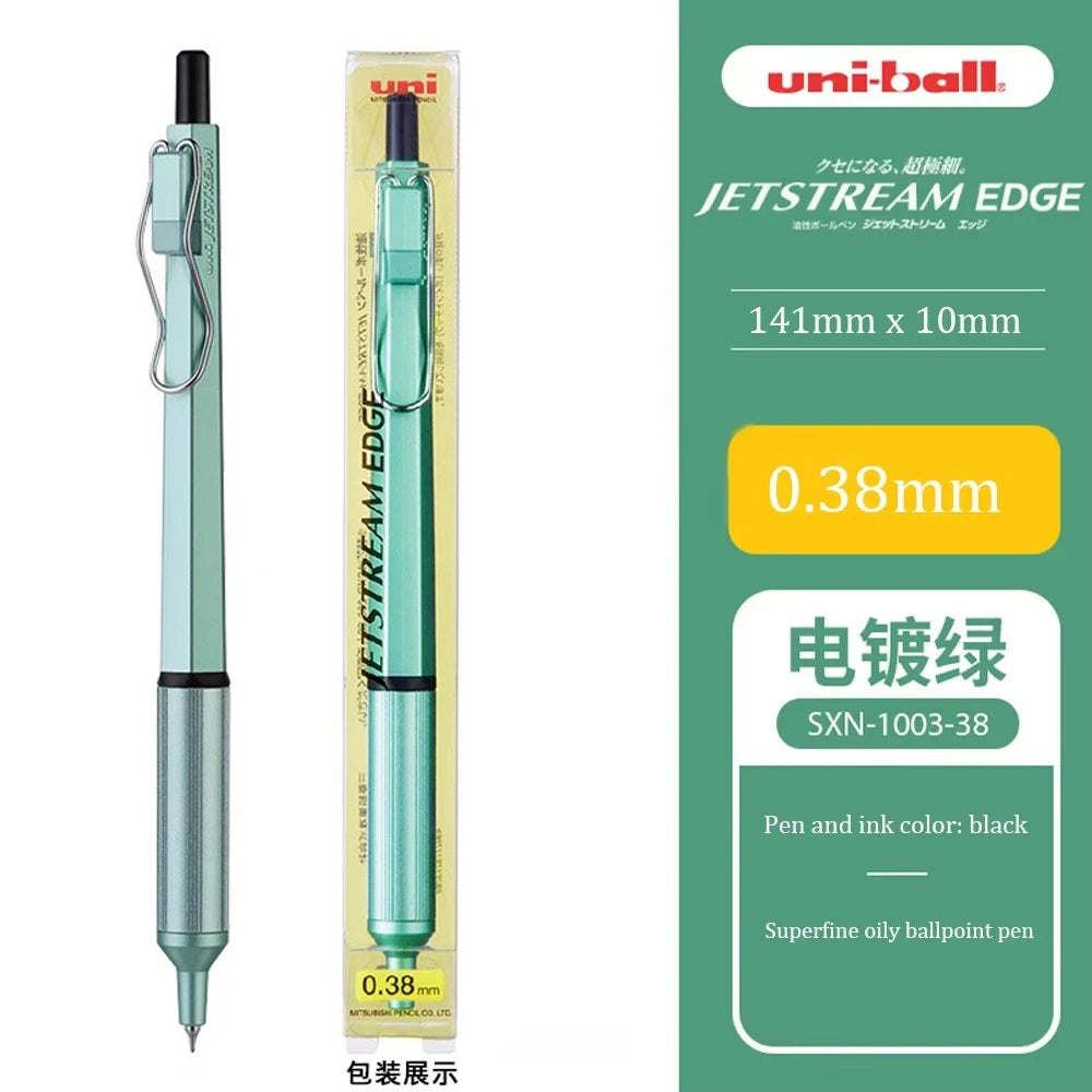 UNI JETSTREAM EDGE Gel Pen - SXN1003 Ballpoint Pen 0.38Mm Ultra-Fine Rollerball Pen
