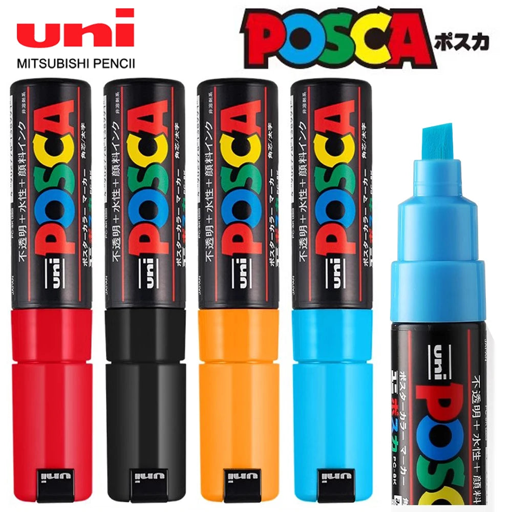 POSCA Marker Pen - PC-8K - Graffiti Pen 8Mm - Paint Pen