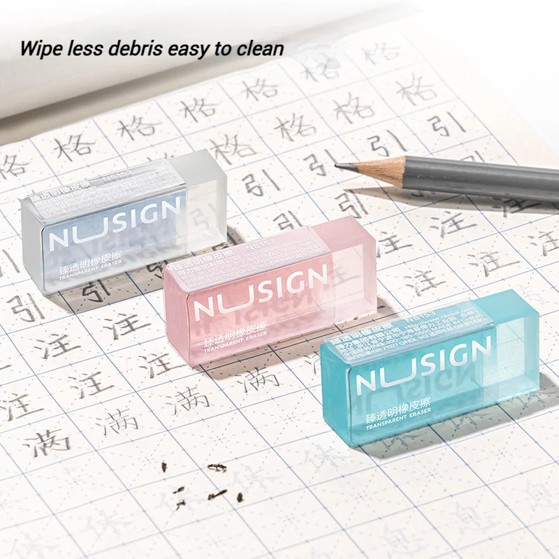 NUSIGN Soft Rubber/Eraser - Transparent - Japan