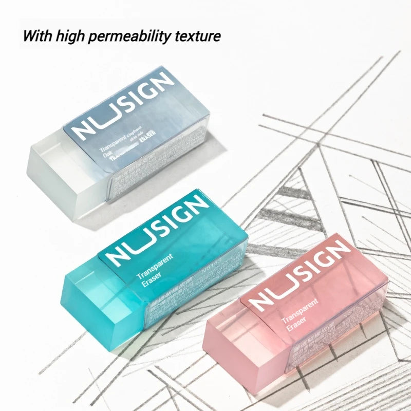 NUSIGN Soft Rubber/Eraser - Transparent - Japan