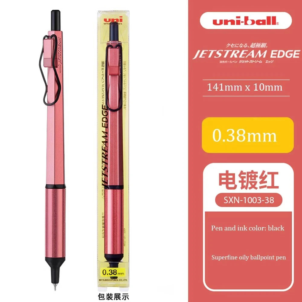 UNI JETSTREAM EDGE Gel Pen - SXN1003 Ballpoint Pen 0.38Mm Ultra-Fine Rollerball Pen