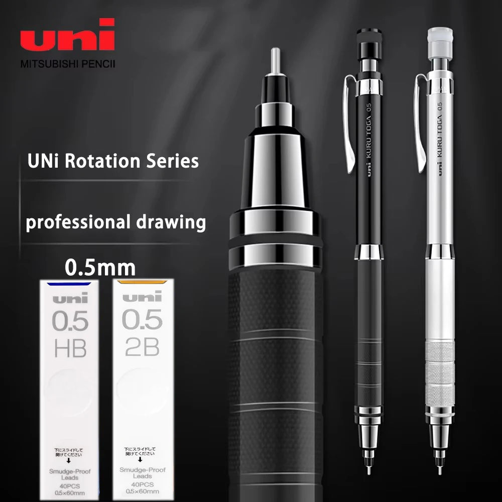 UNI Mechanical Pencil - M5-1017 Kuru Toga - 0.5Mm - Set