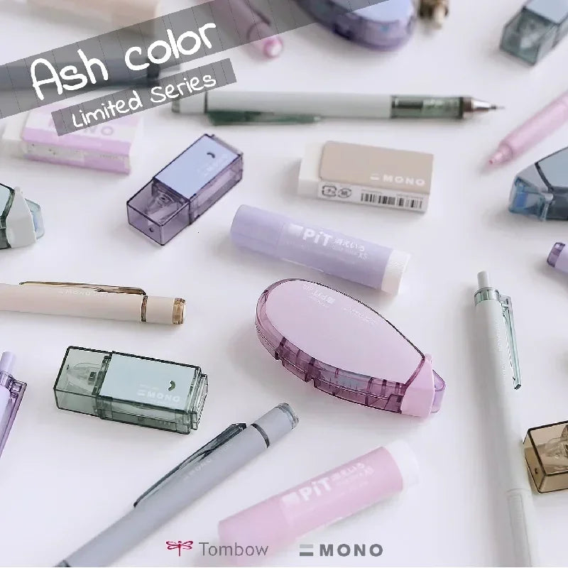 Tombow MONO Ash Color Series Set - Graph Mechanical Pencils - 0.5Mm - 6Pcs - Japan
