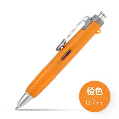 Tombow Push - Ballpoint Pen - Short - BC-AP Oily Black - 0.7Mm Air Pressure Pen for - Japan