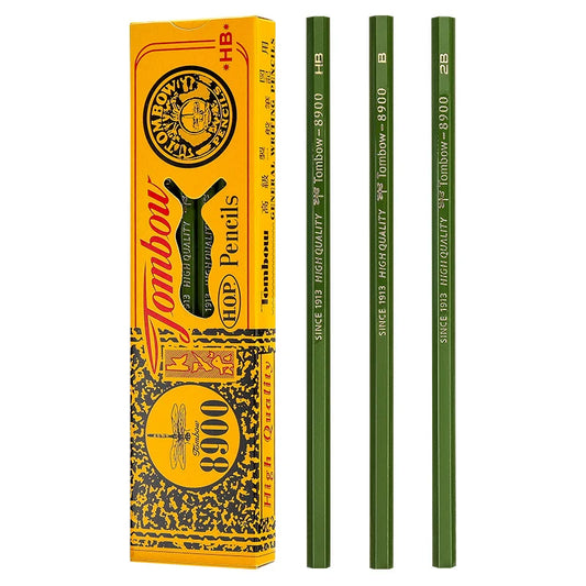 Japan Tombow 8900 Wooden Pencils Classic - Pencil set - Japan