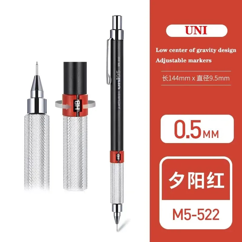 UNI Mitsubishi Mechanical Pencil M5-552 Low Centre of Gravity (0.5/0.3/0.7Mm)