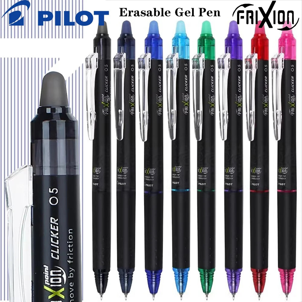 Japan  Erasable Gel Pen BLRT-FRP5 New ST Tip Friction Erasable Colored Ink. 5Mm School Cute Stationery Pens for Writing